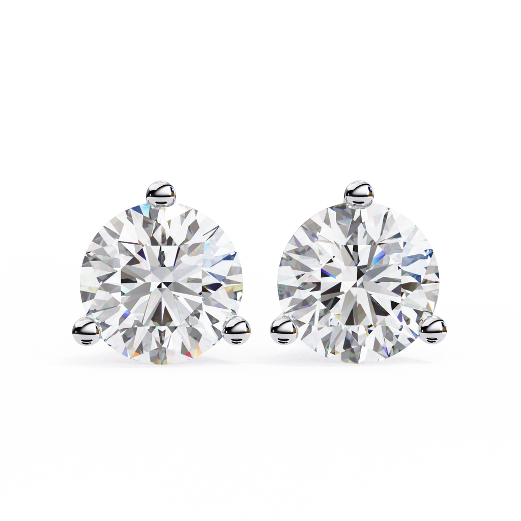 Winter Solitaire Earring