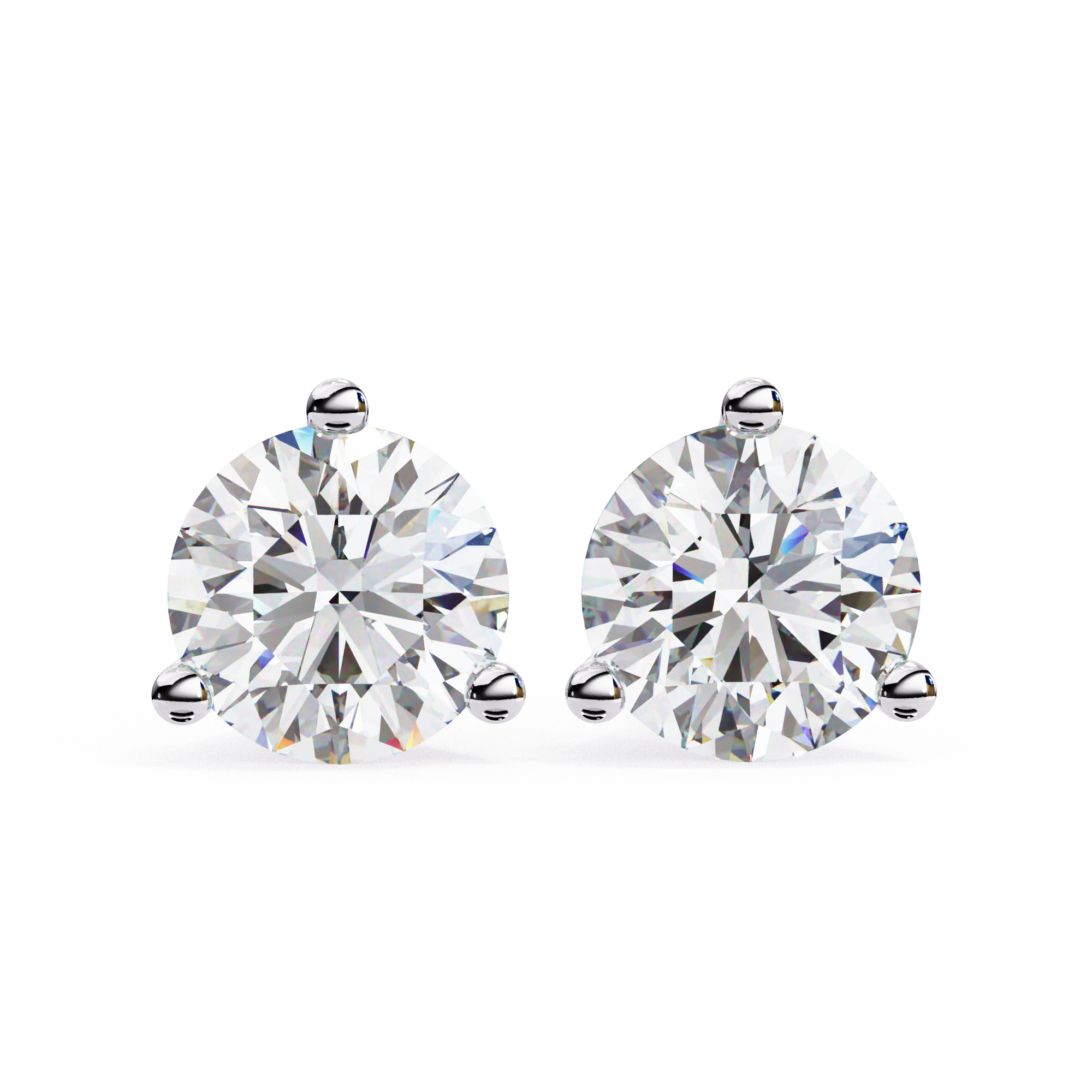 Winter Solitaire Earring