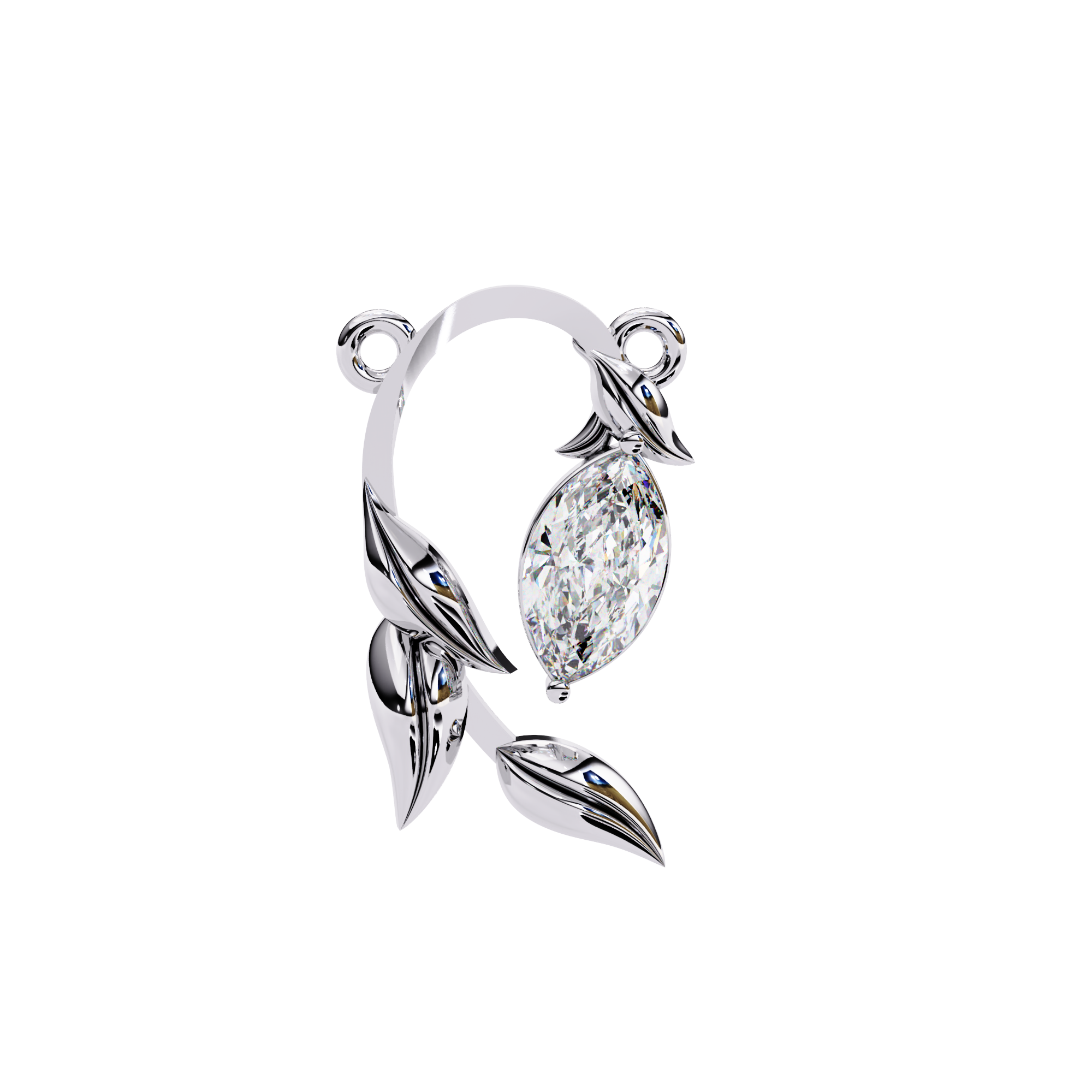 Nia Solitaire Pendant
