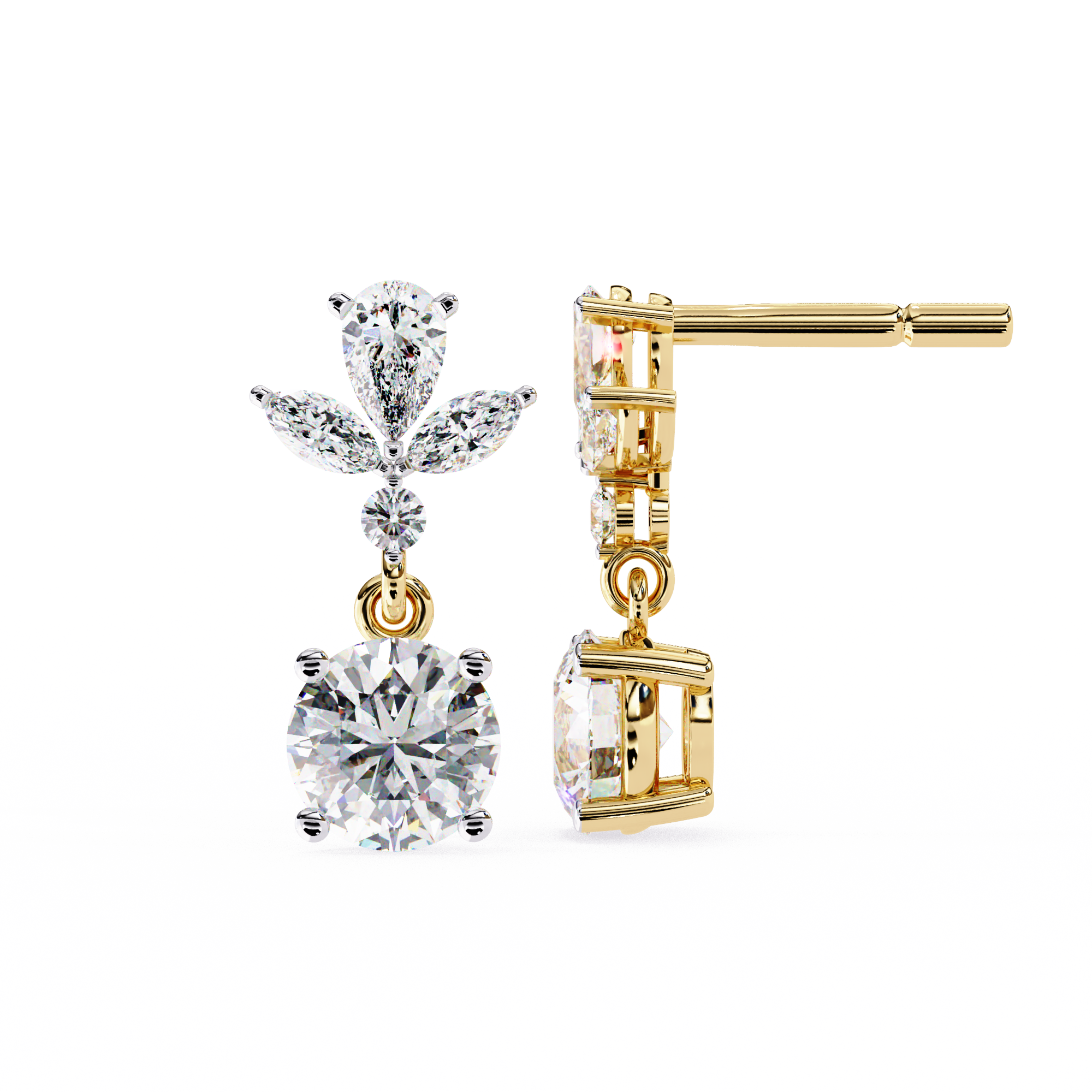 Imani Solitaire Earring