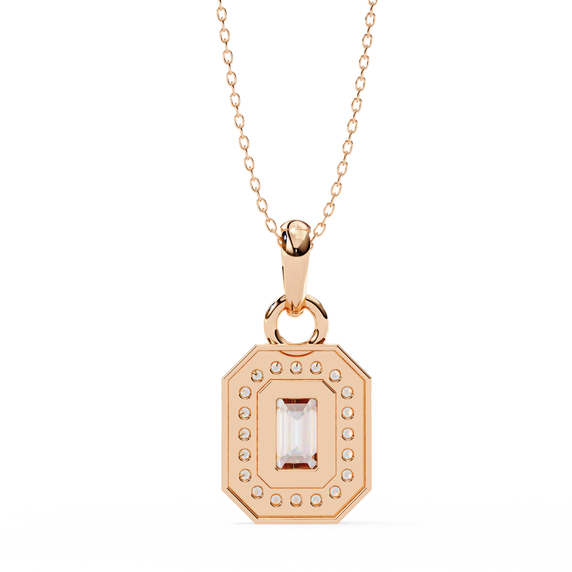 Angel Solitaire Pendant