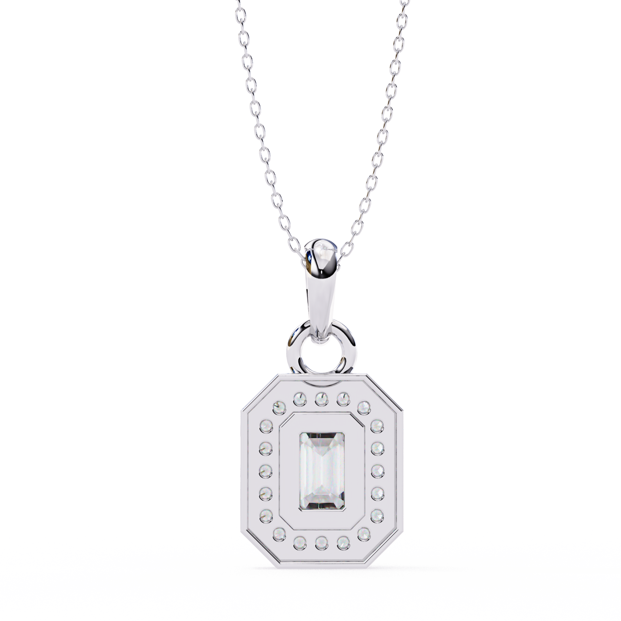 Angel Solitaire Pendant