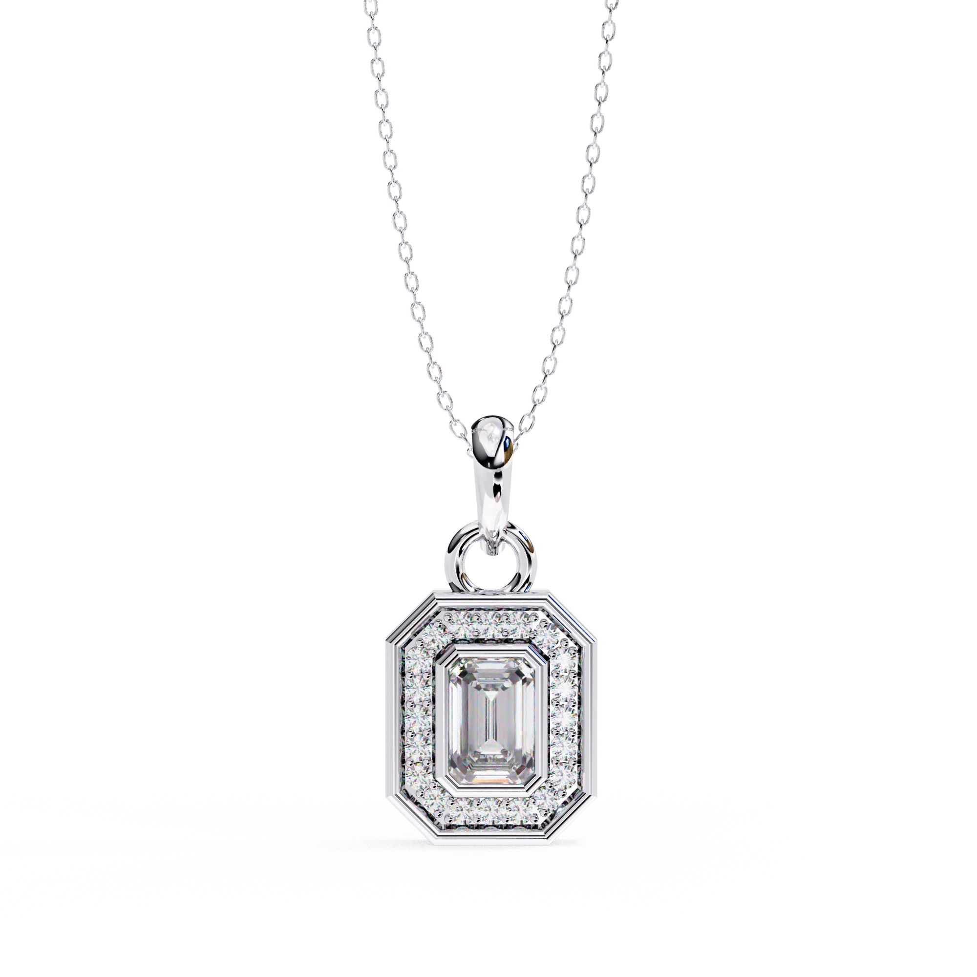 Angel Solitaire Pendant