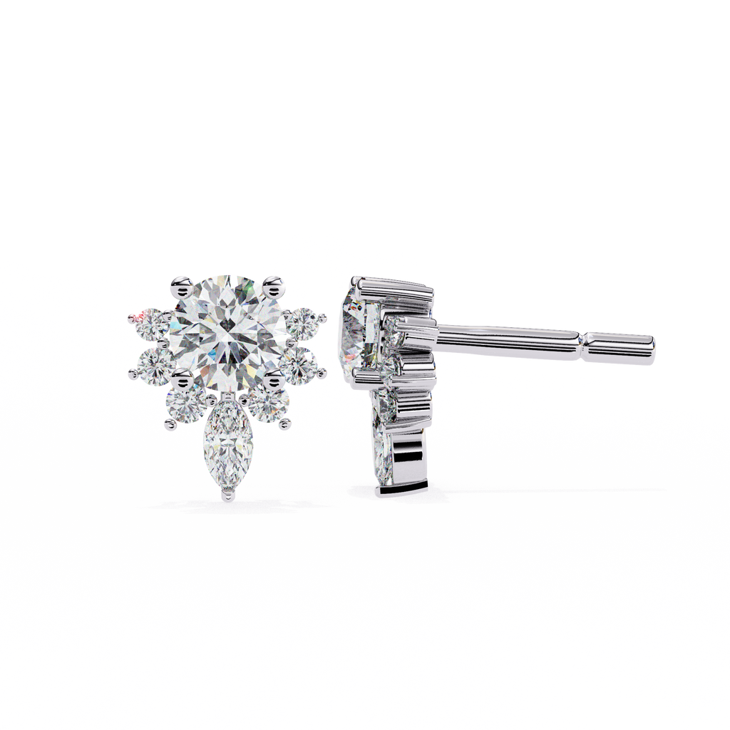 Aisha Solitaire Earring