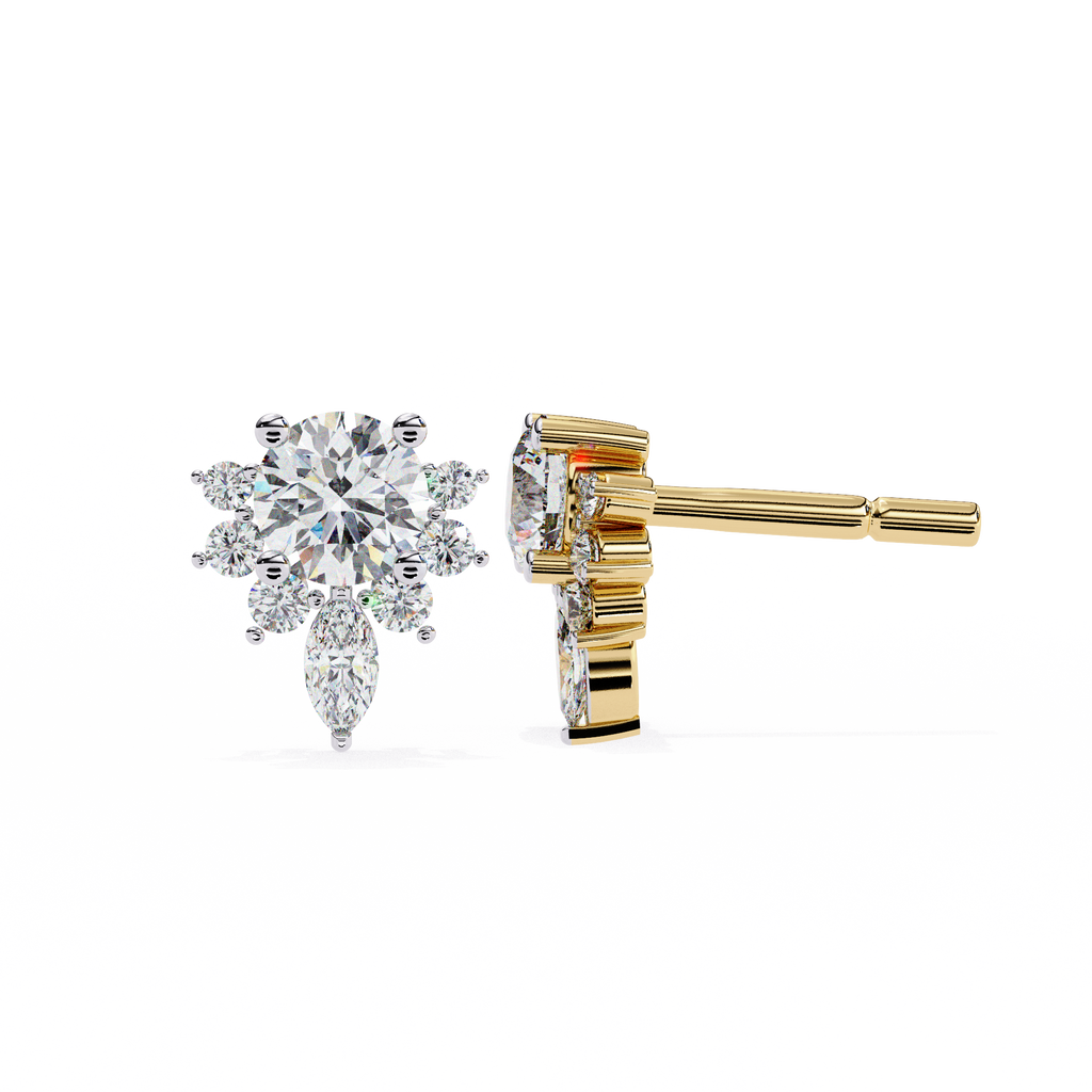 Aisha Solitaire Earring