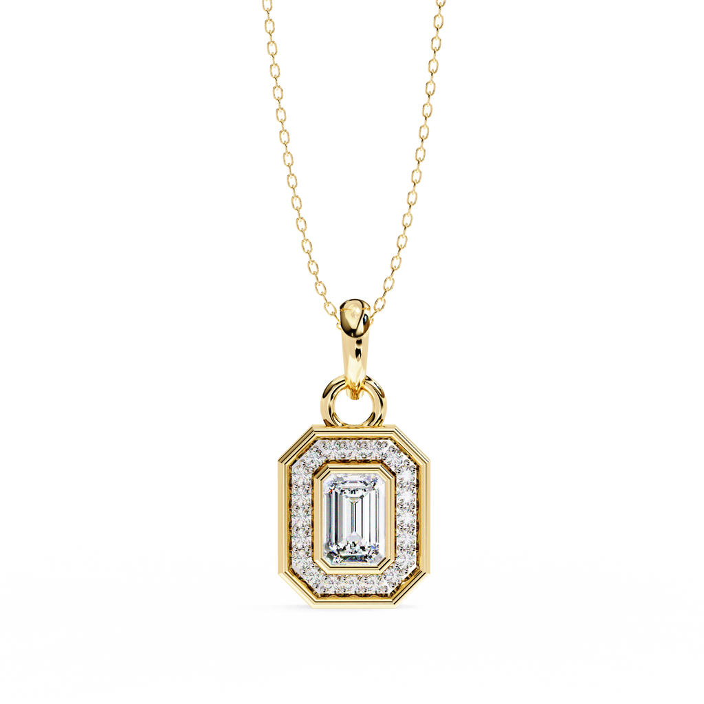 Angel Solitaire Pendant