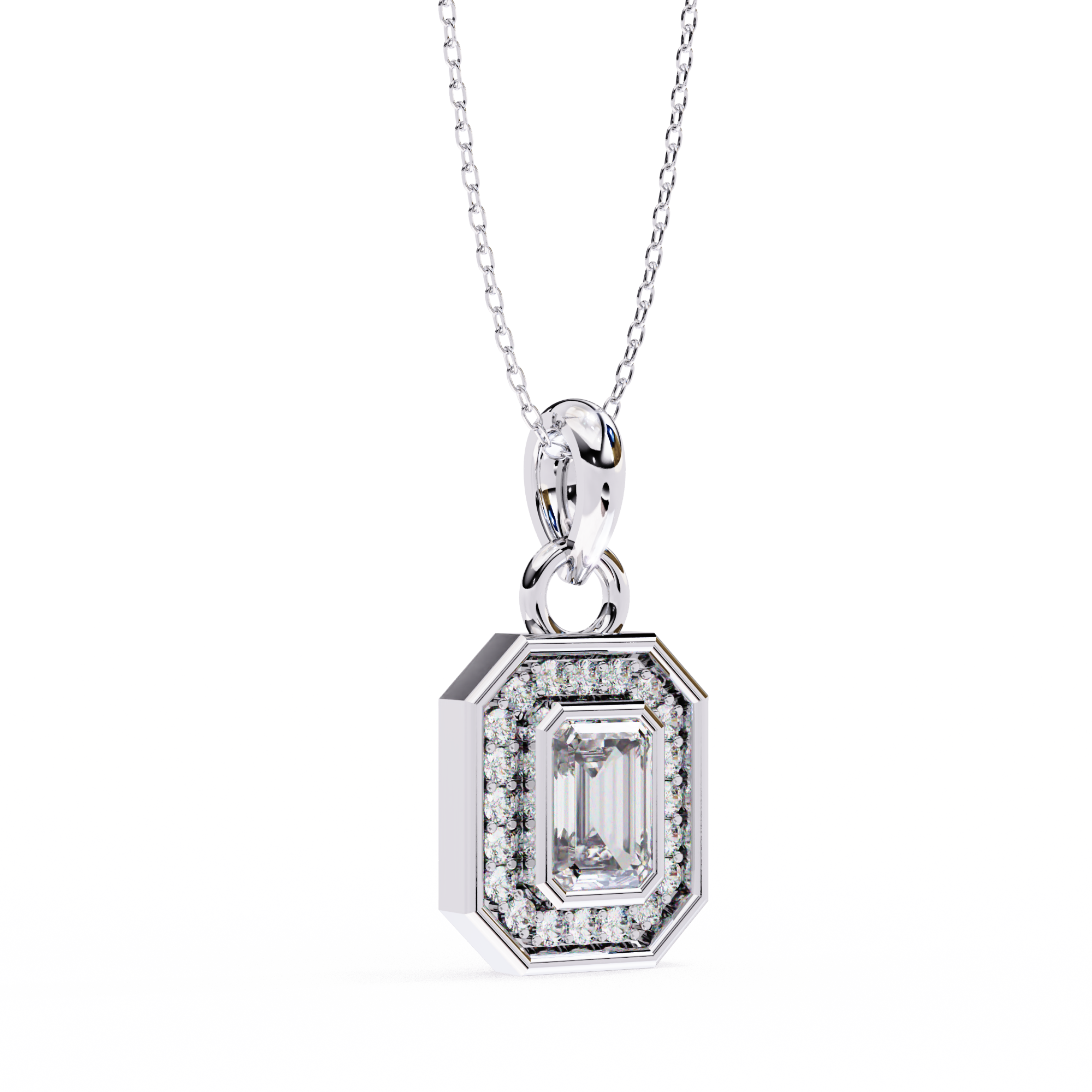 Angel Solitaire Pendant