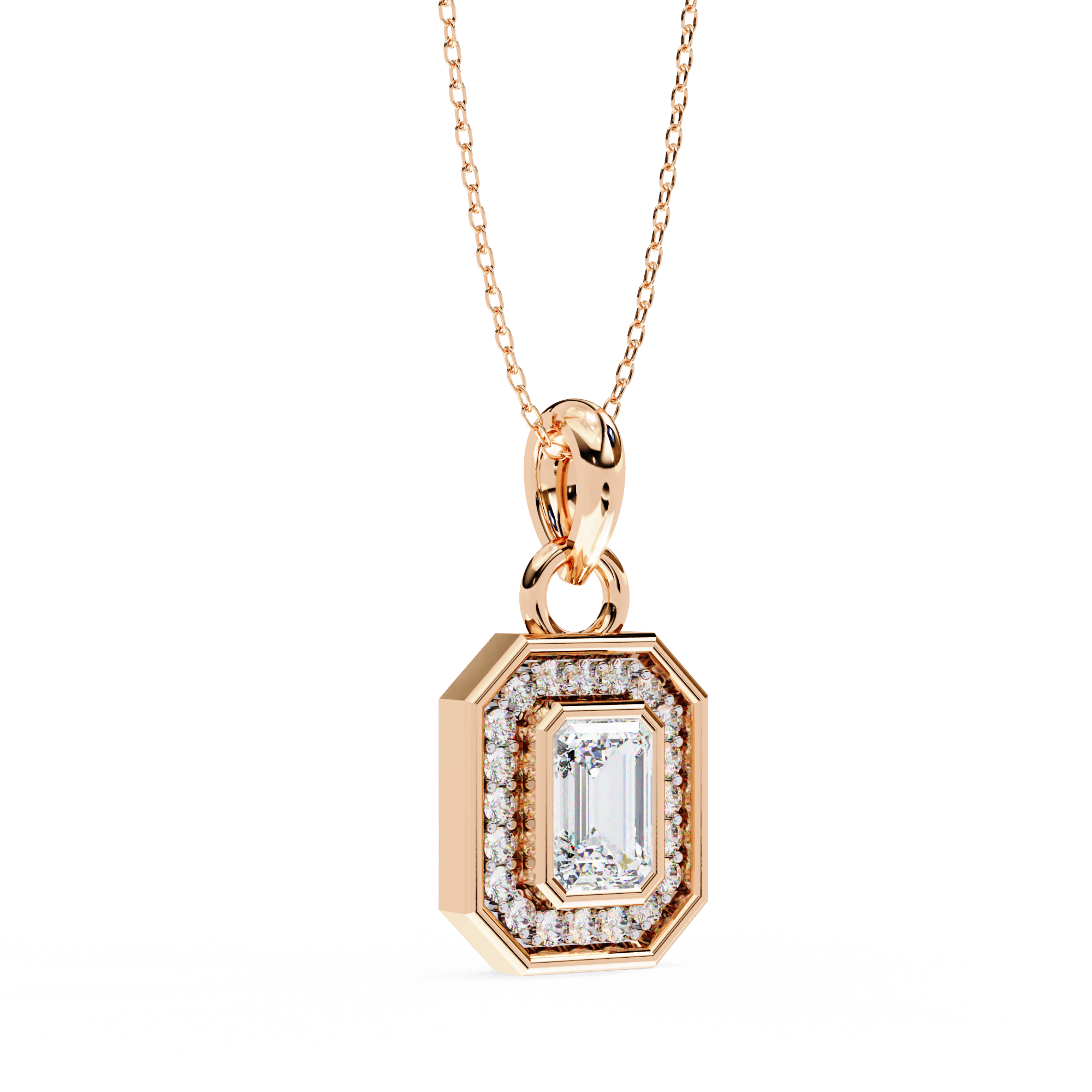 Angel Solitaire Pendant