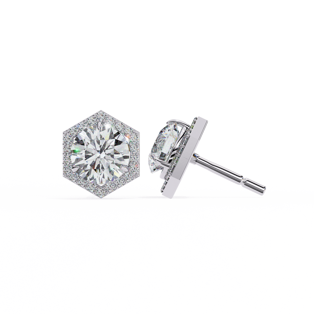 Emberly Solitaire Earring
