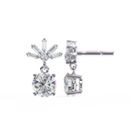 Leslie Solitaire Earring