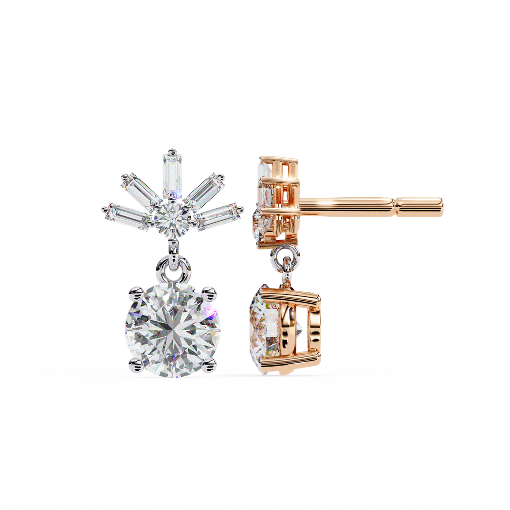 Leslie Solitaire Earring