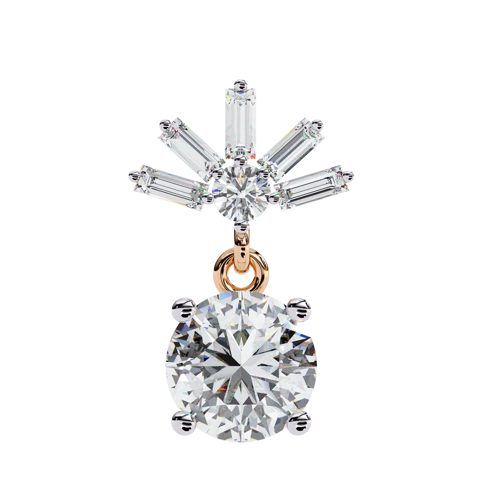 Leslie Solitaire Earring