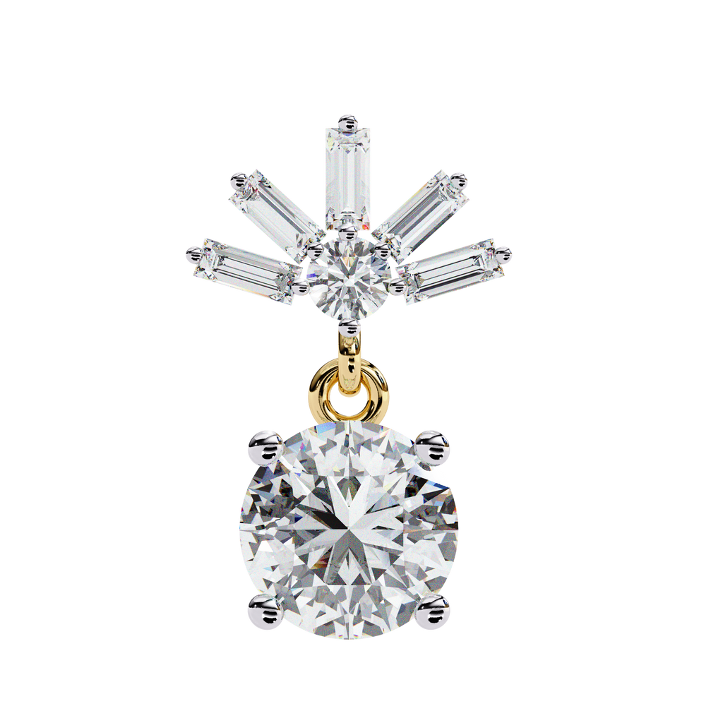 Leslie Solitaire Earring