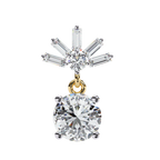 Leslie Solitaire Earring