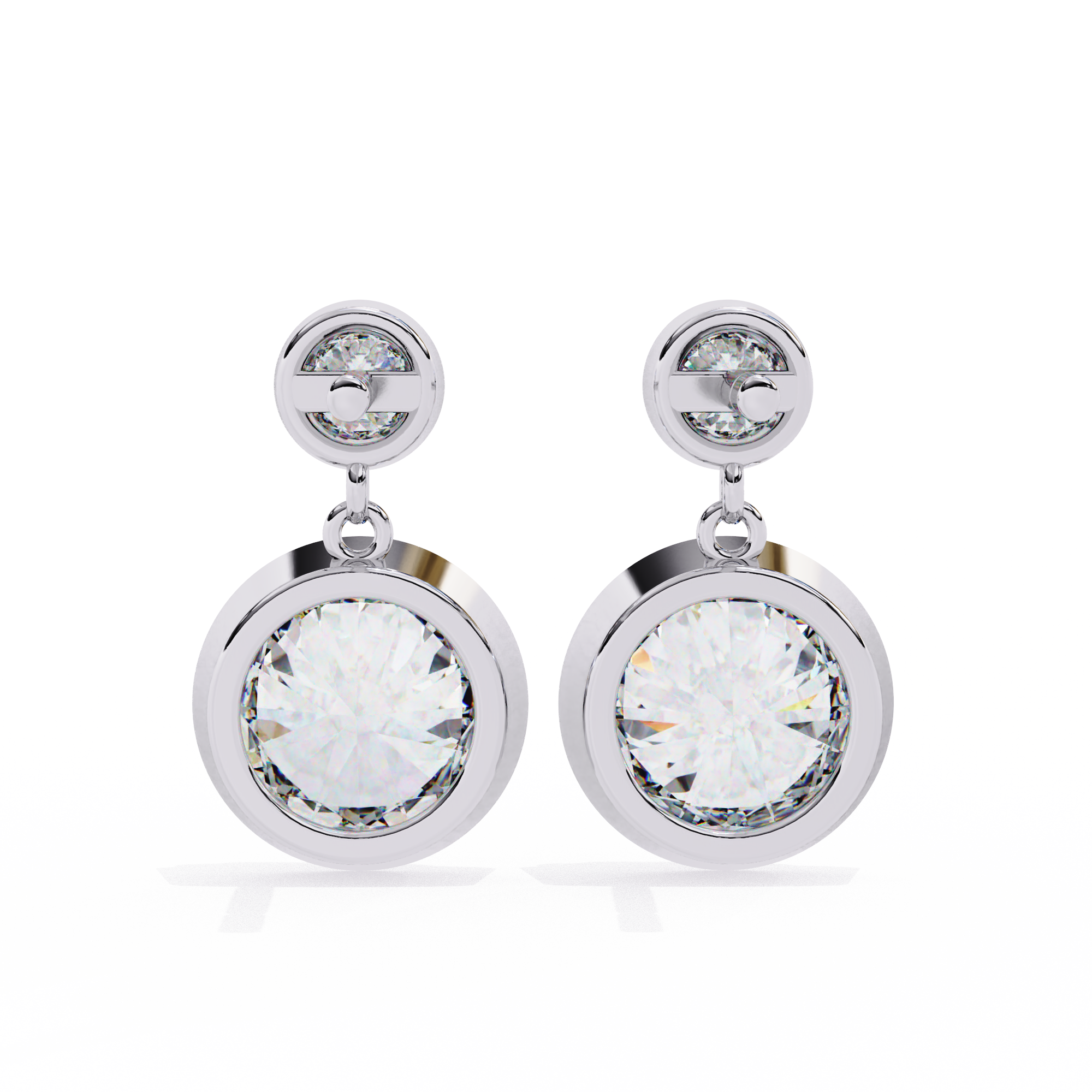 Gia Solitaire Earring