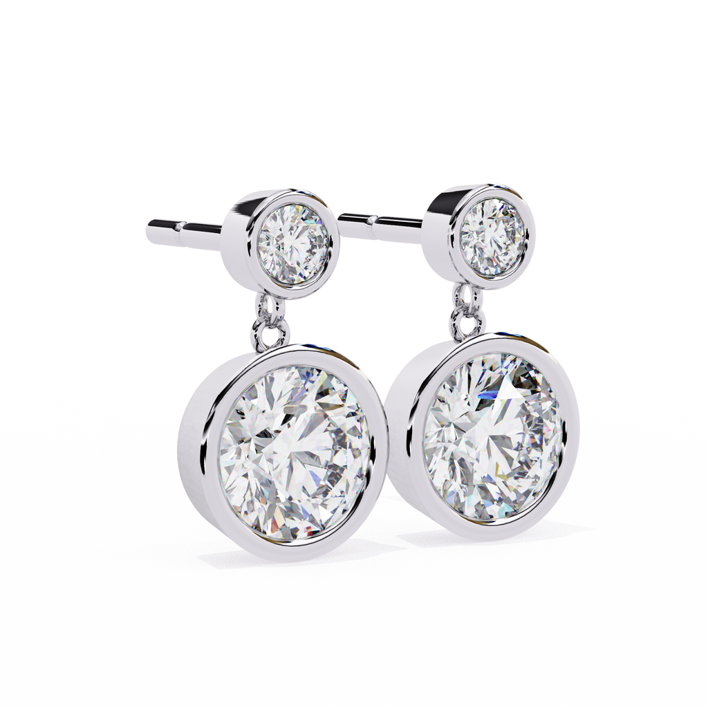 Gia Solitaire Earring