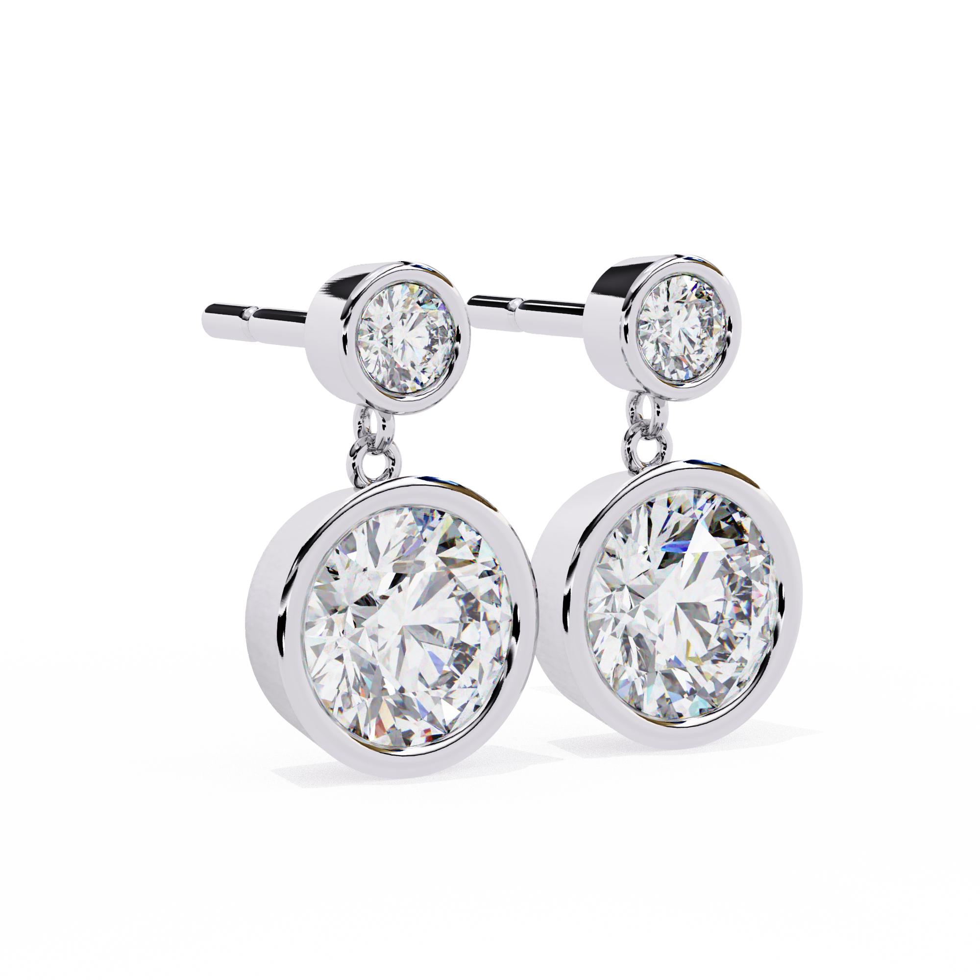 Gia Solitaire Earring