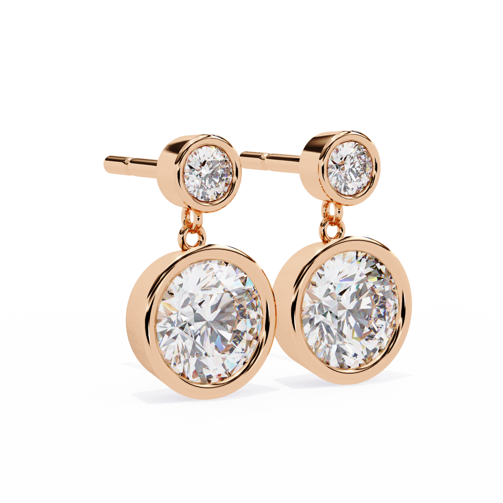 Gia Solitaire Earring
