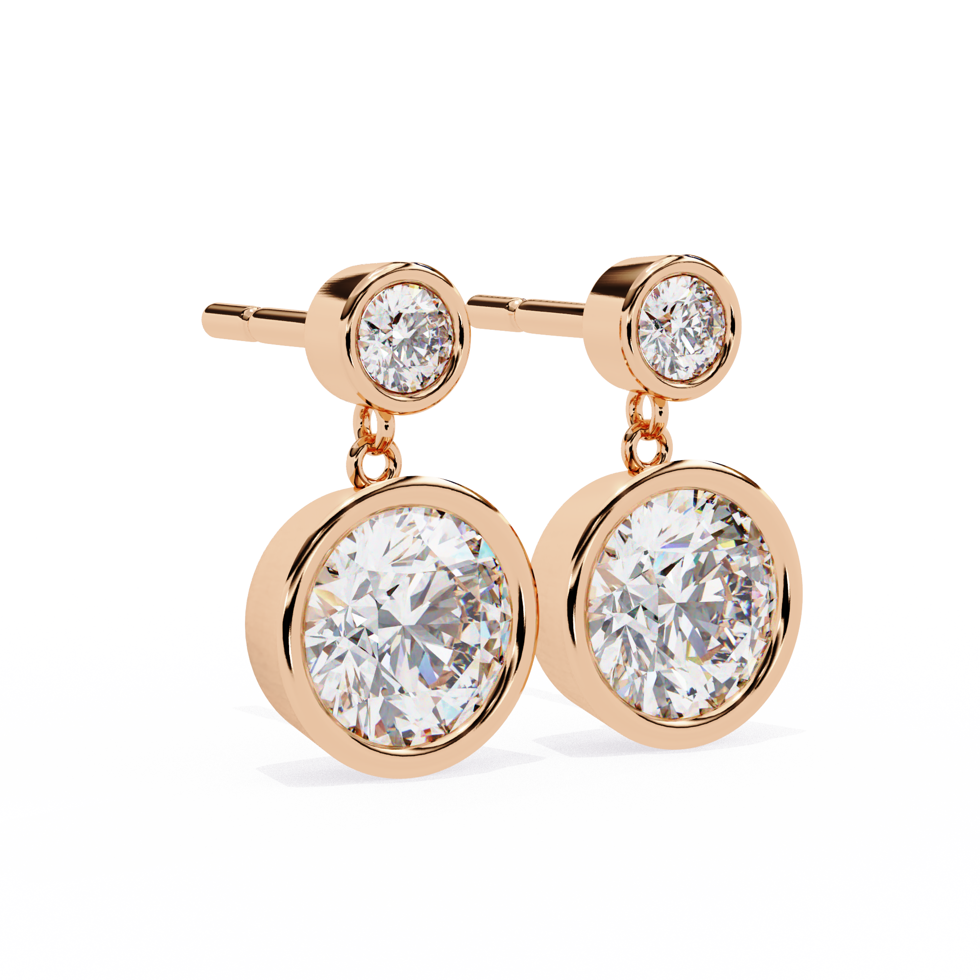 Gia Solitaire Earring