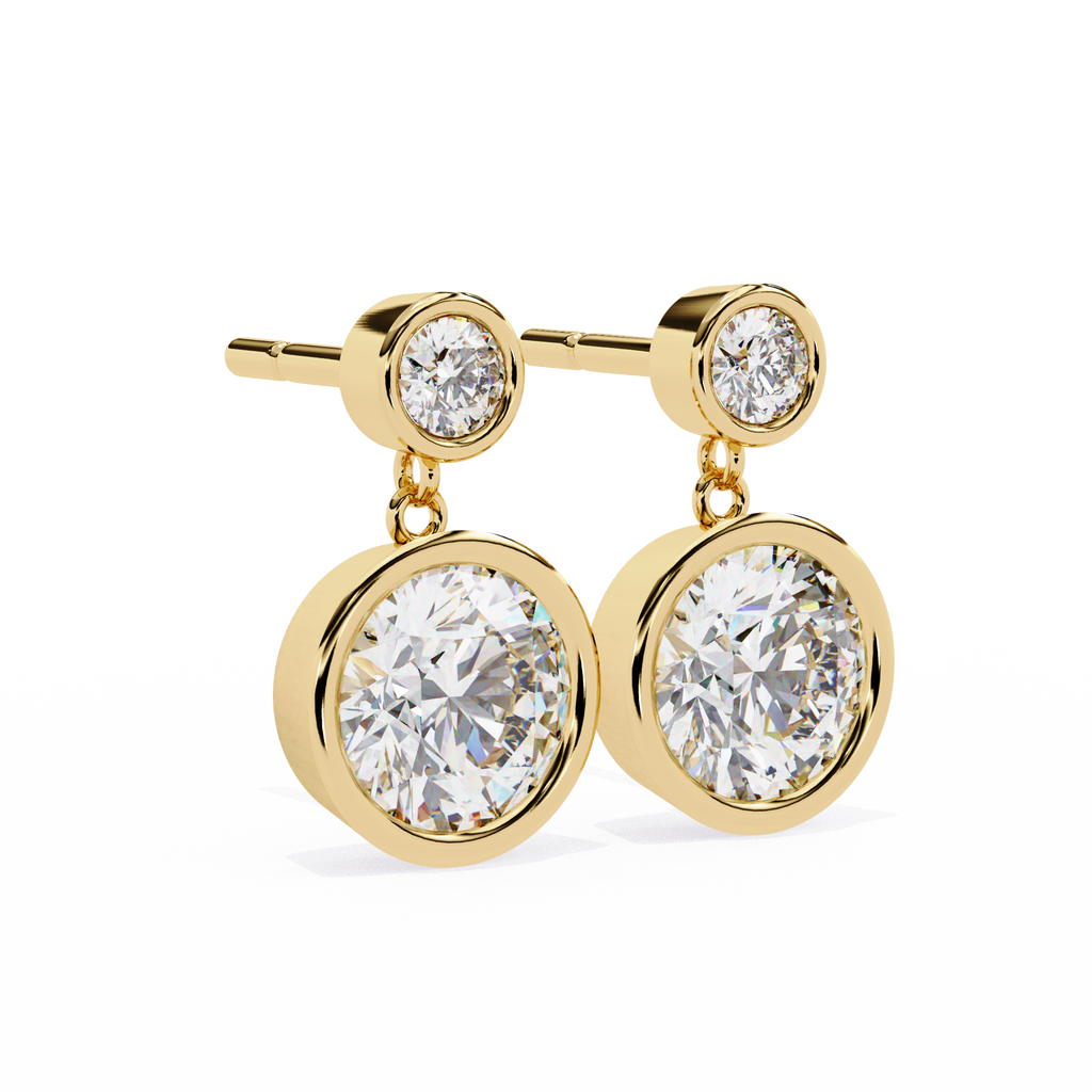 Gia Solitaire Earring