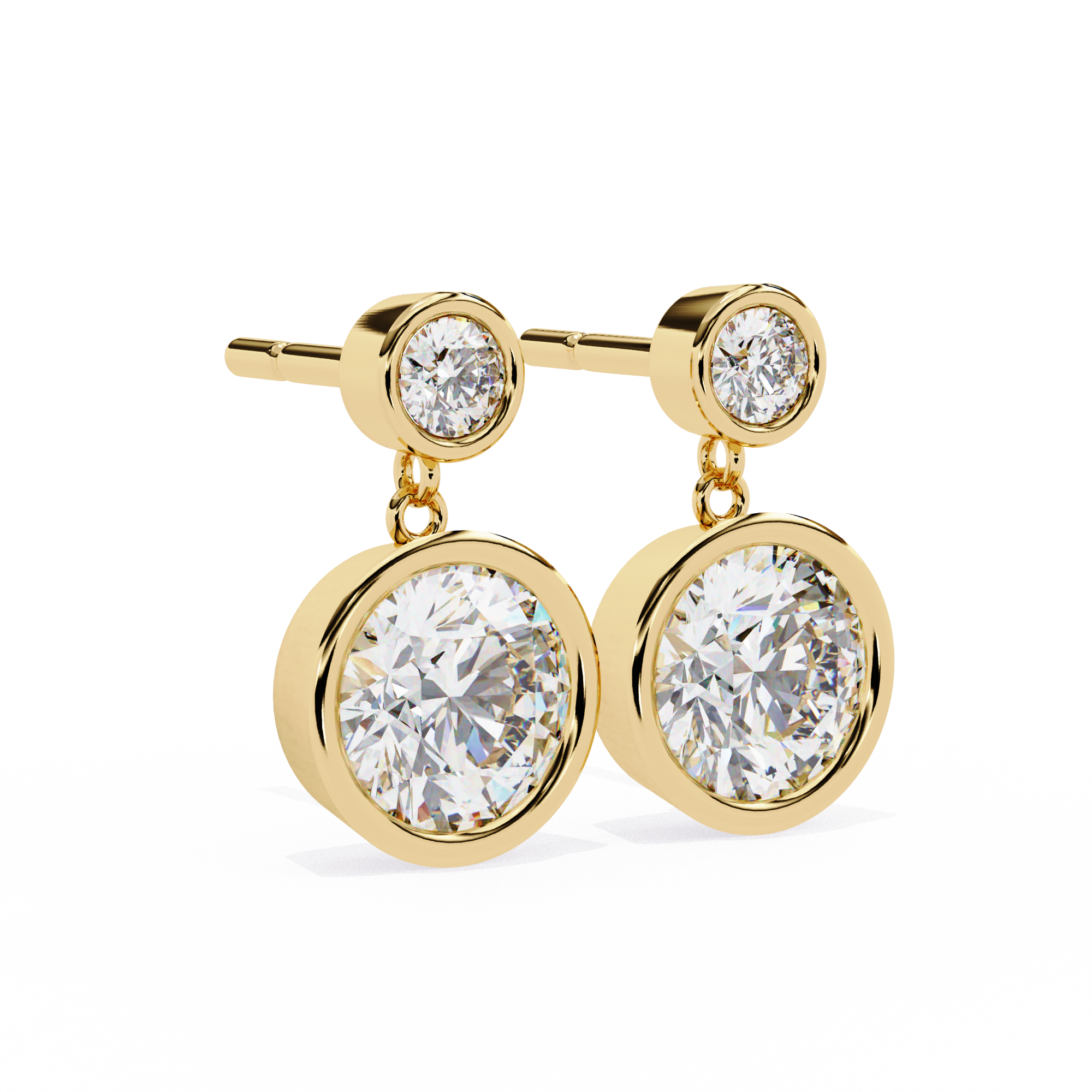 Gia Solitaire Earring