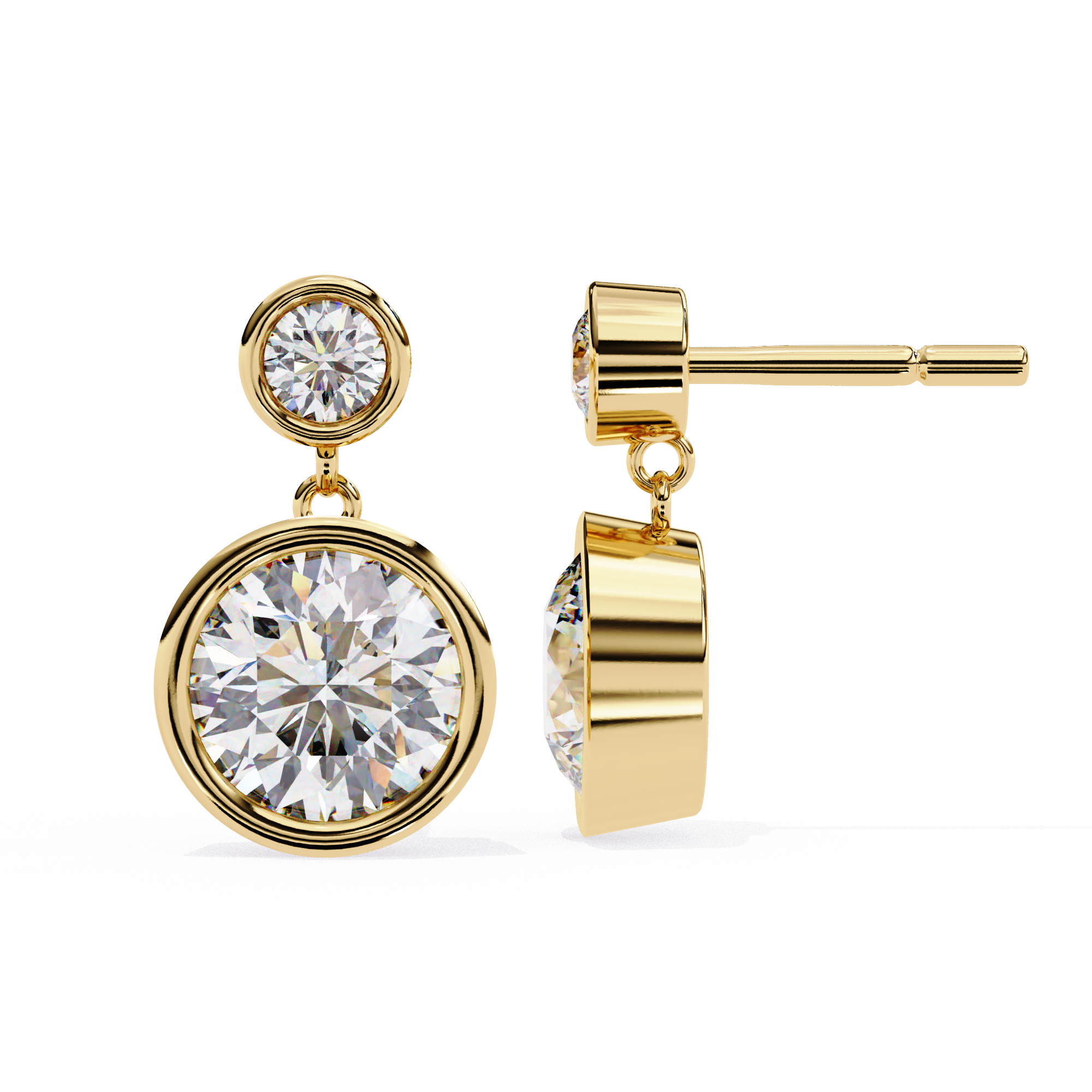 Gia Solitaire Earring