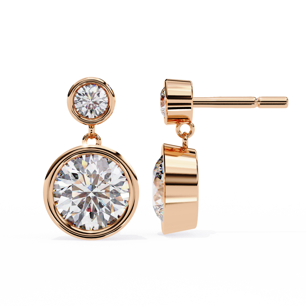 Gia Solitaire Earring