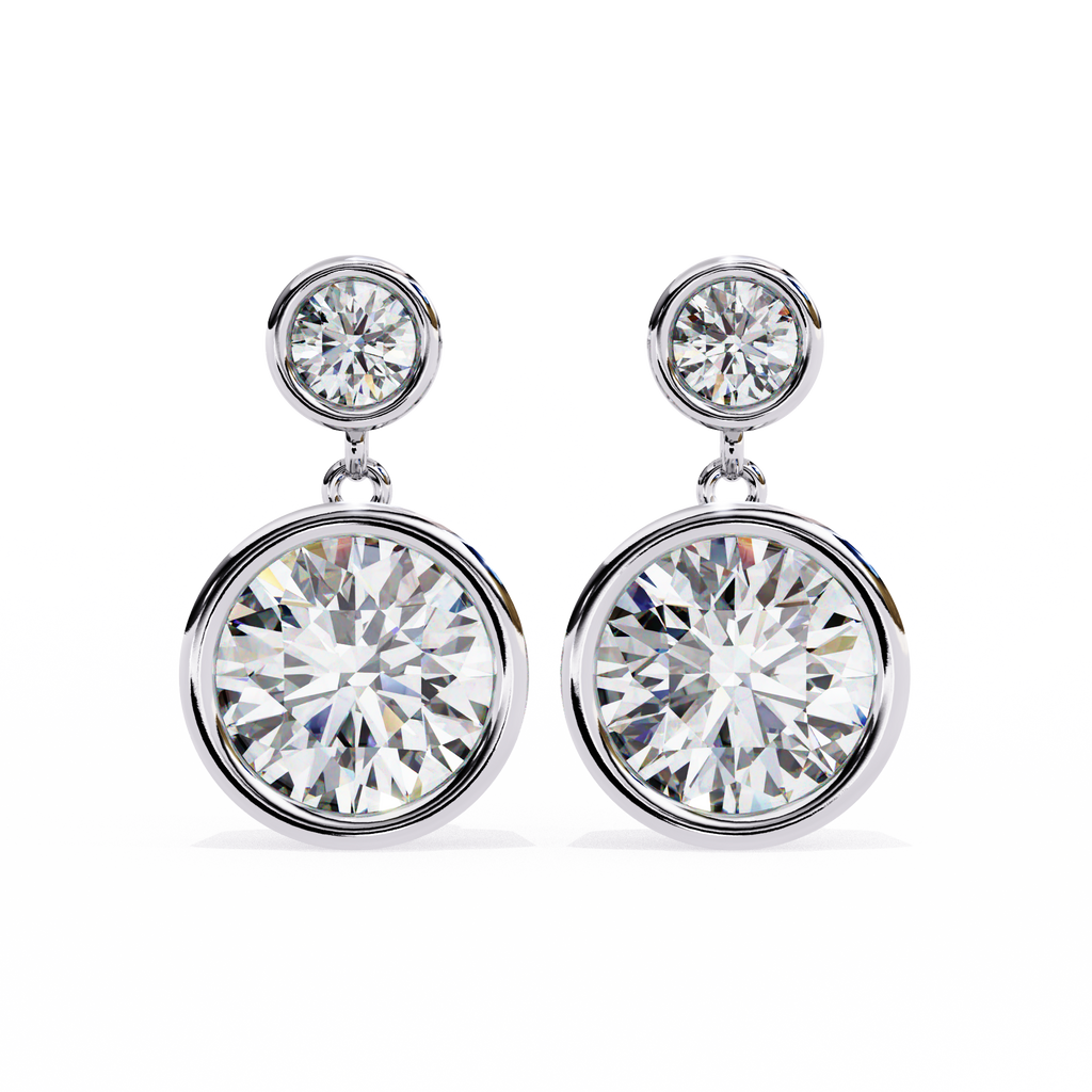Gia Solitaire Earring
