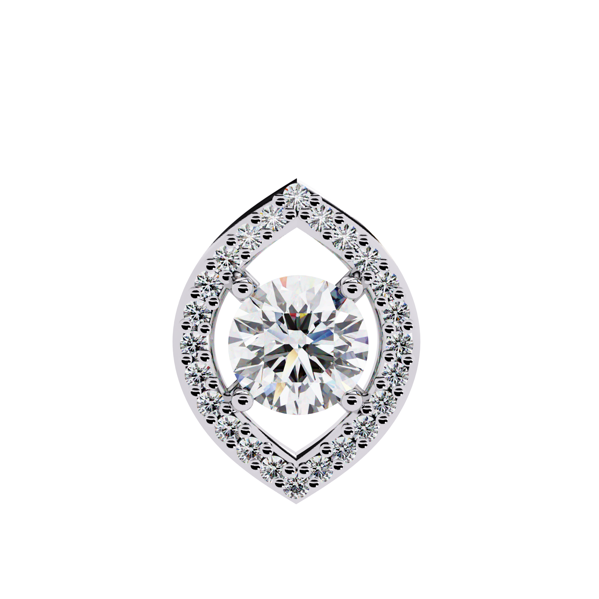 Abby Solitaire Pendant