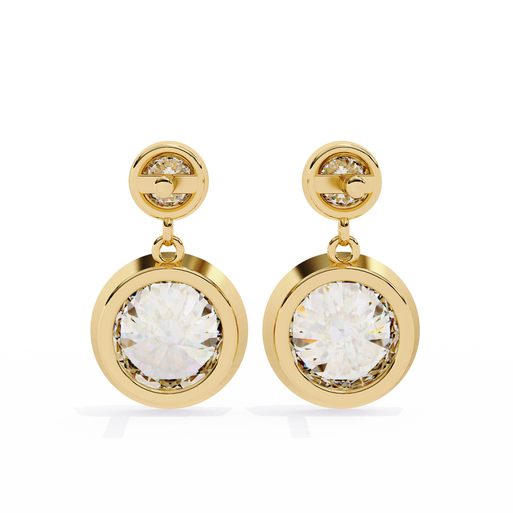 Gia Solitaire Earring