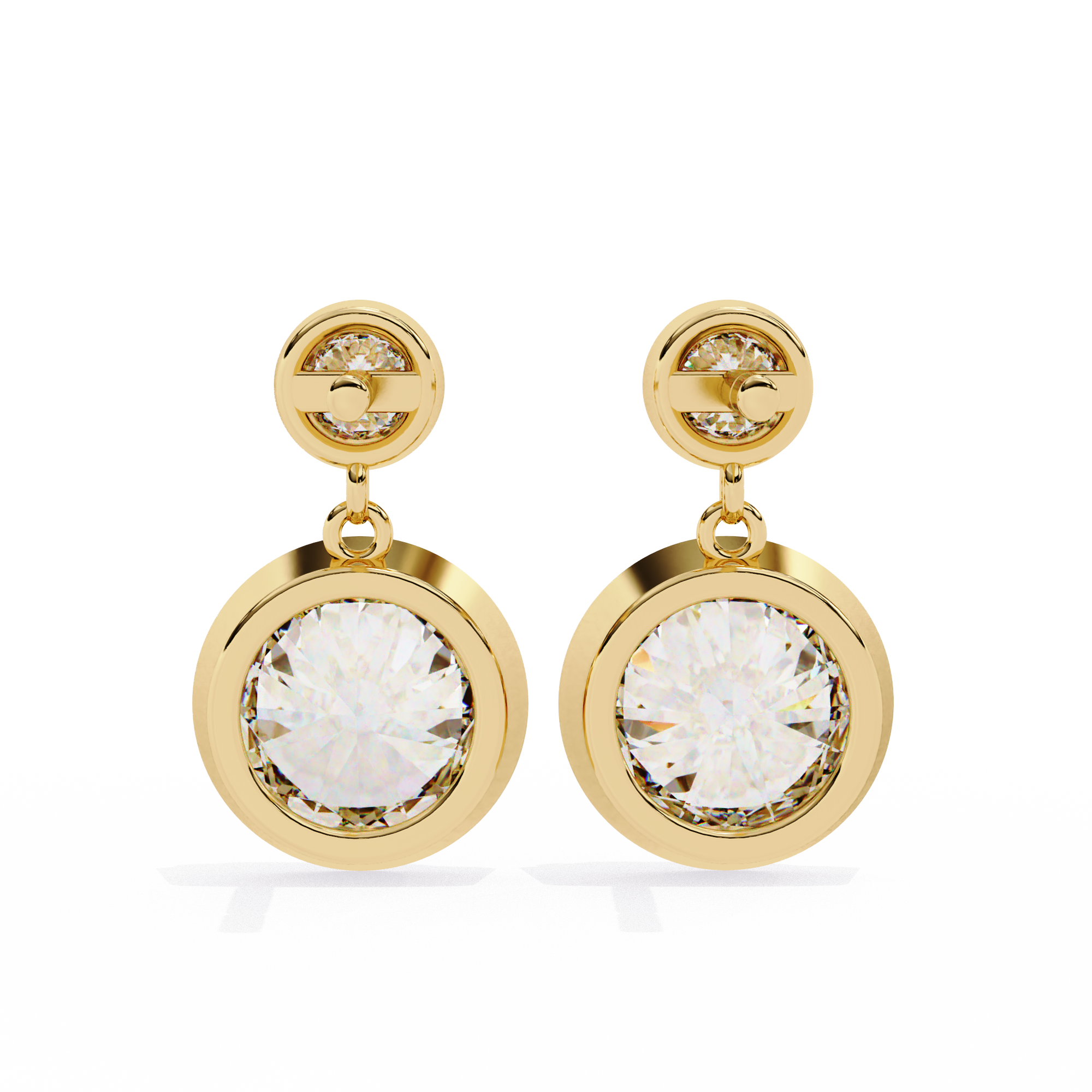 Gia Solitaire Earring