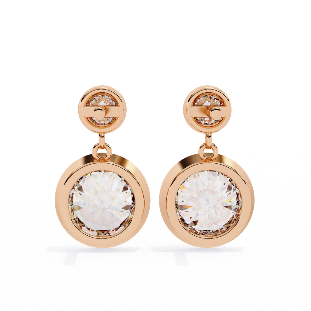 Gia Solitaire Earring