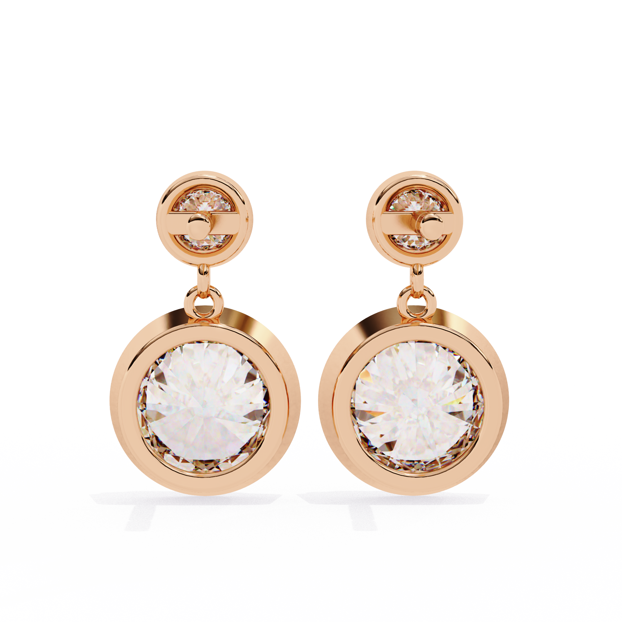 Gia Solitaire Earring
