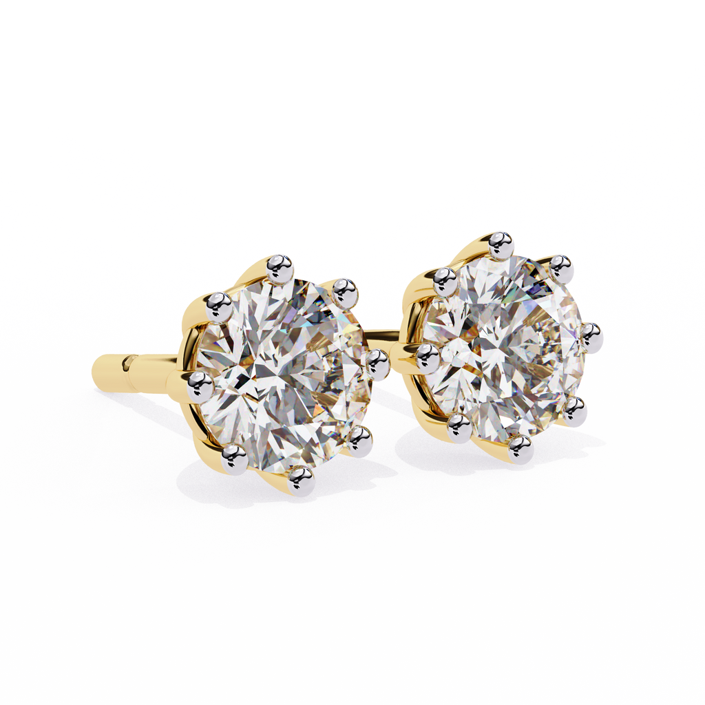 Haley Solitaire Earring