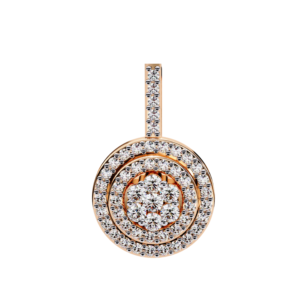 Miriam Diamond Silver Pendant