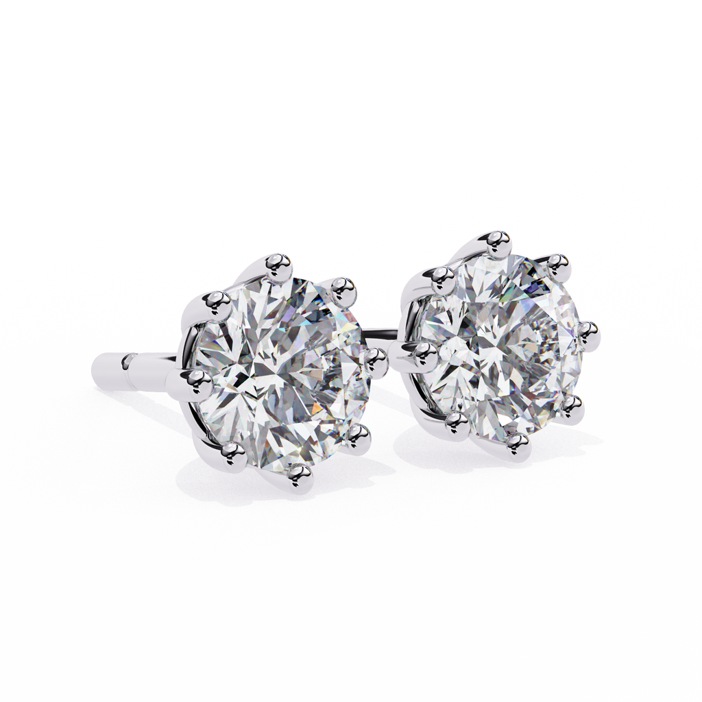 Haley Solitaire Earring