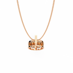 Miriam Diamond Silver Pendant