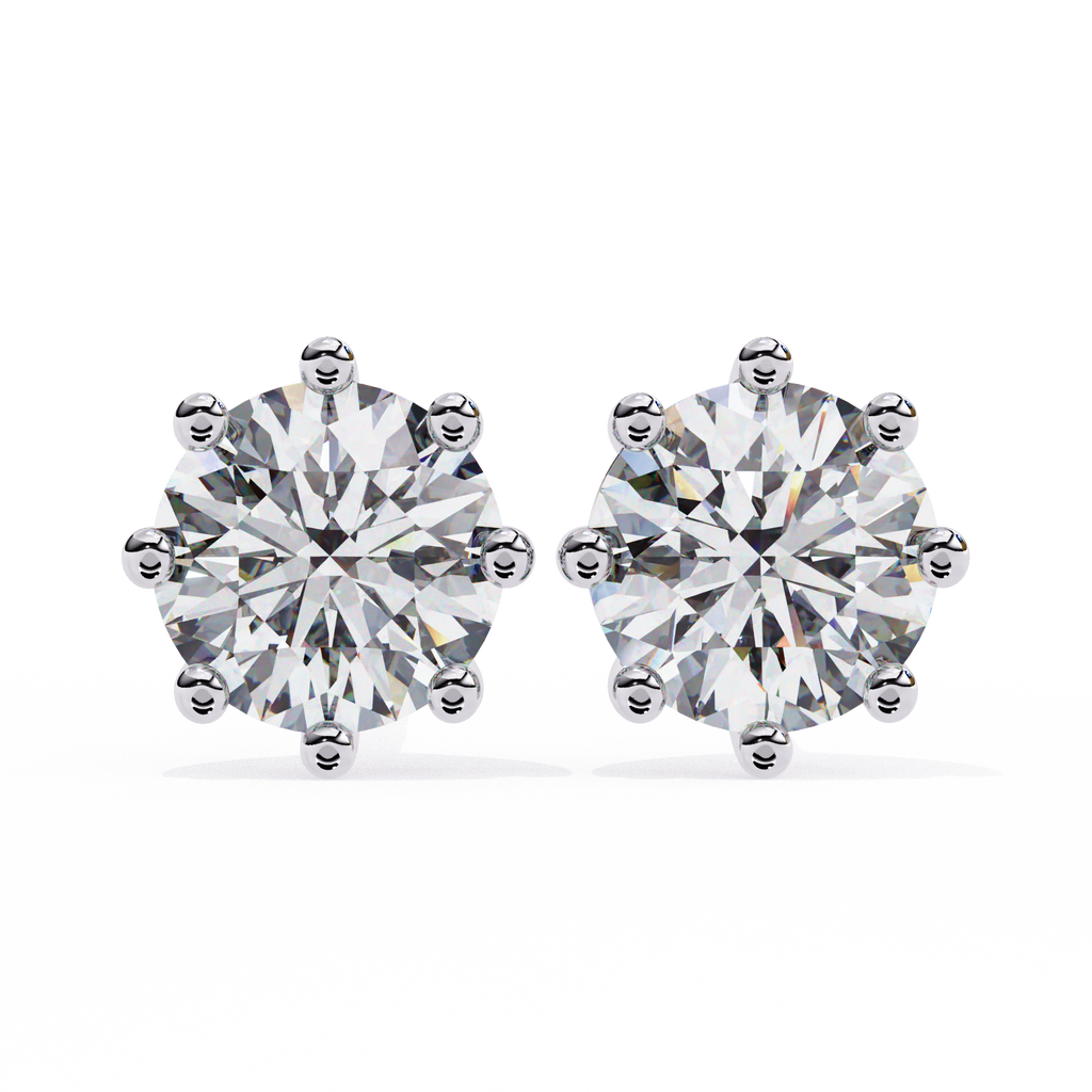 Haley Solitaire Earring