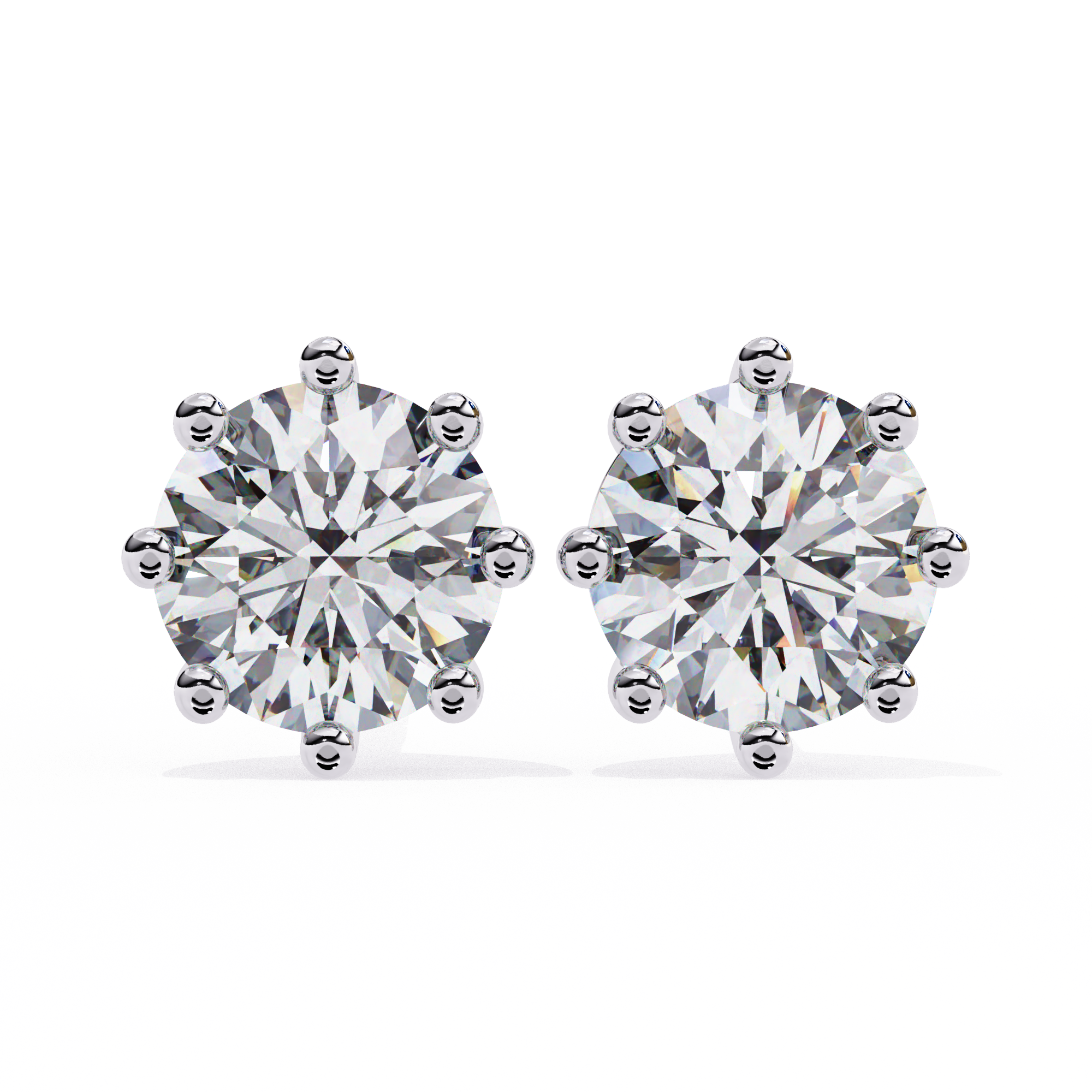 Haley Solitaire Earring