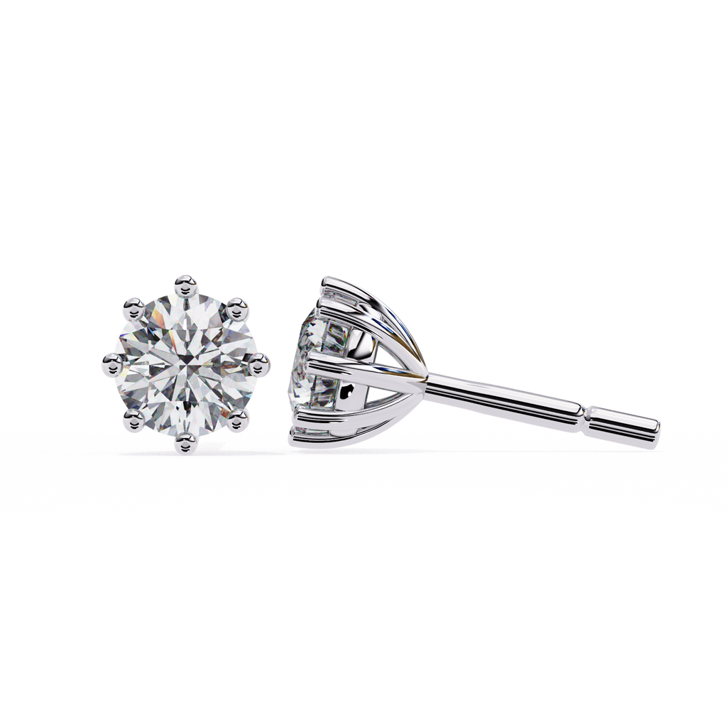 Haley Solitaire Earring