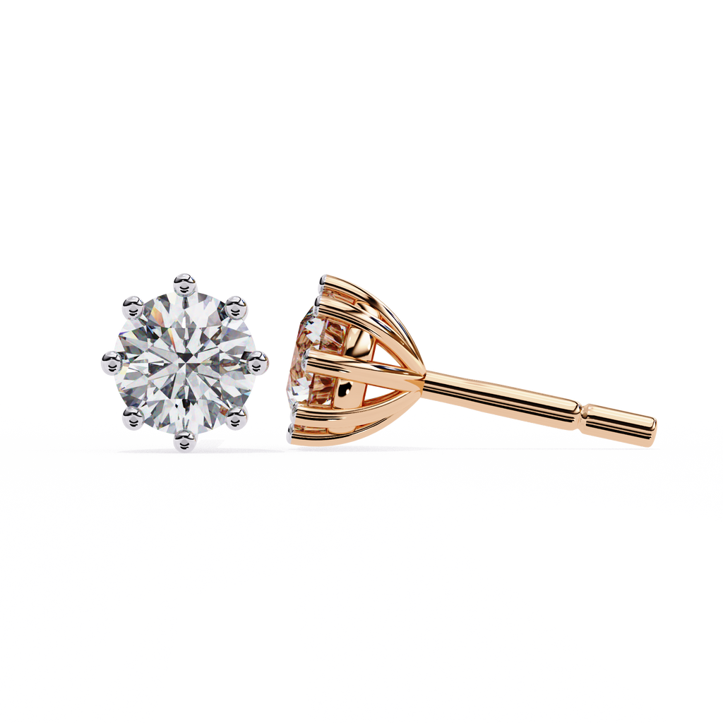 Haley Solitaire Earring