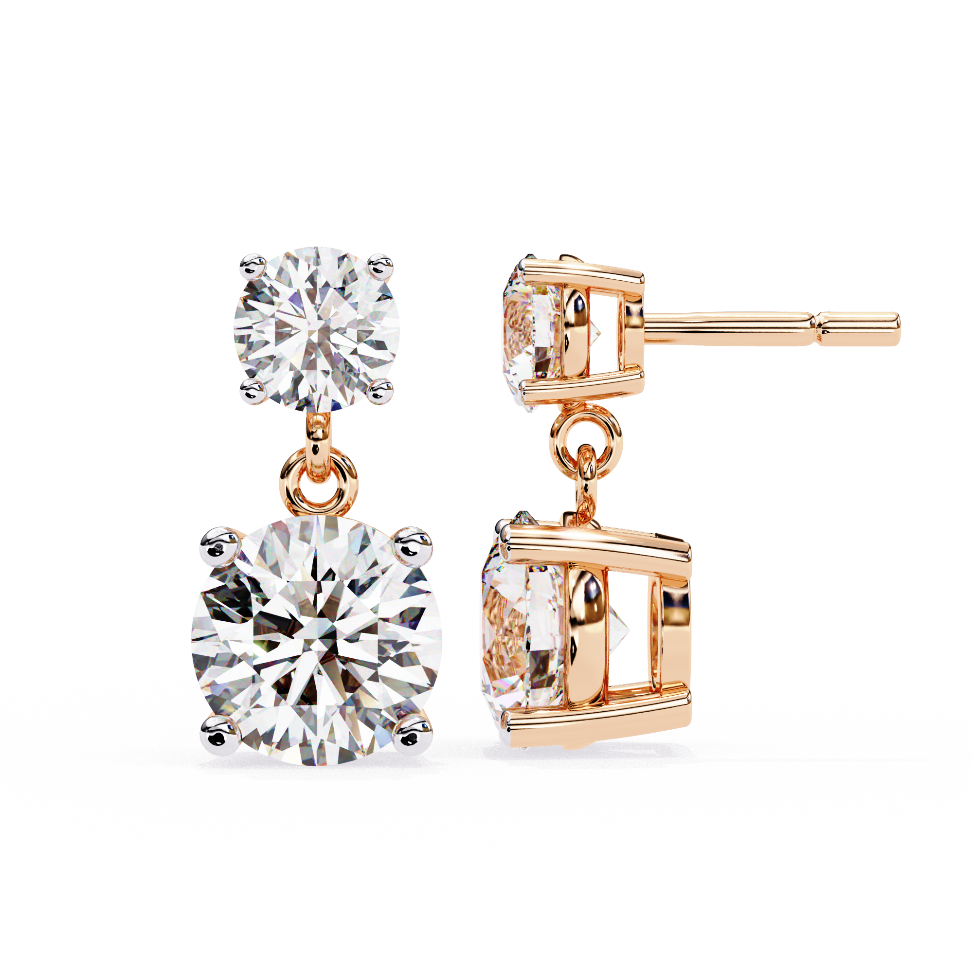 Amari Solitaire Earring