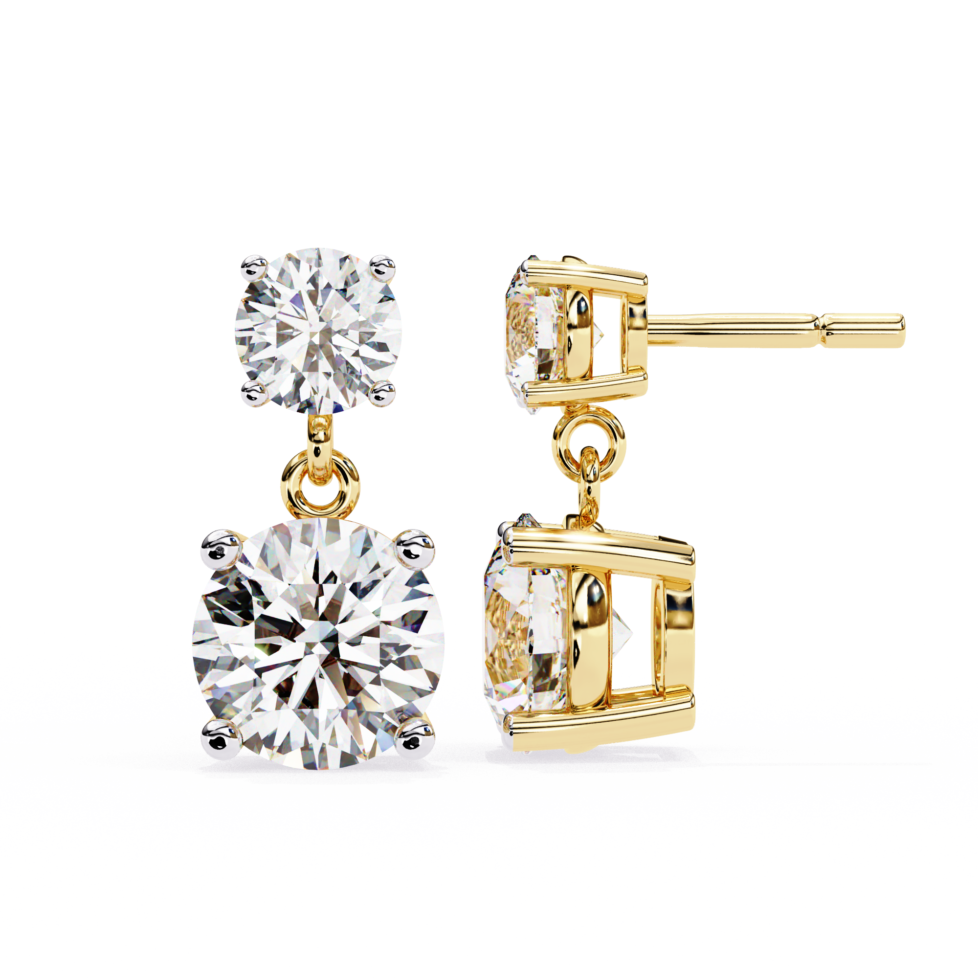 Amari Solitaire Earring