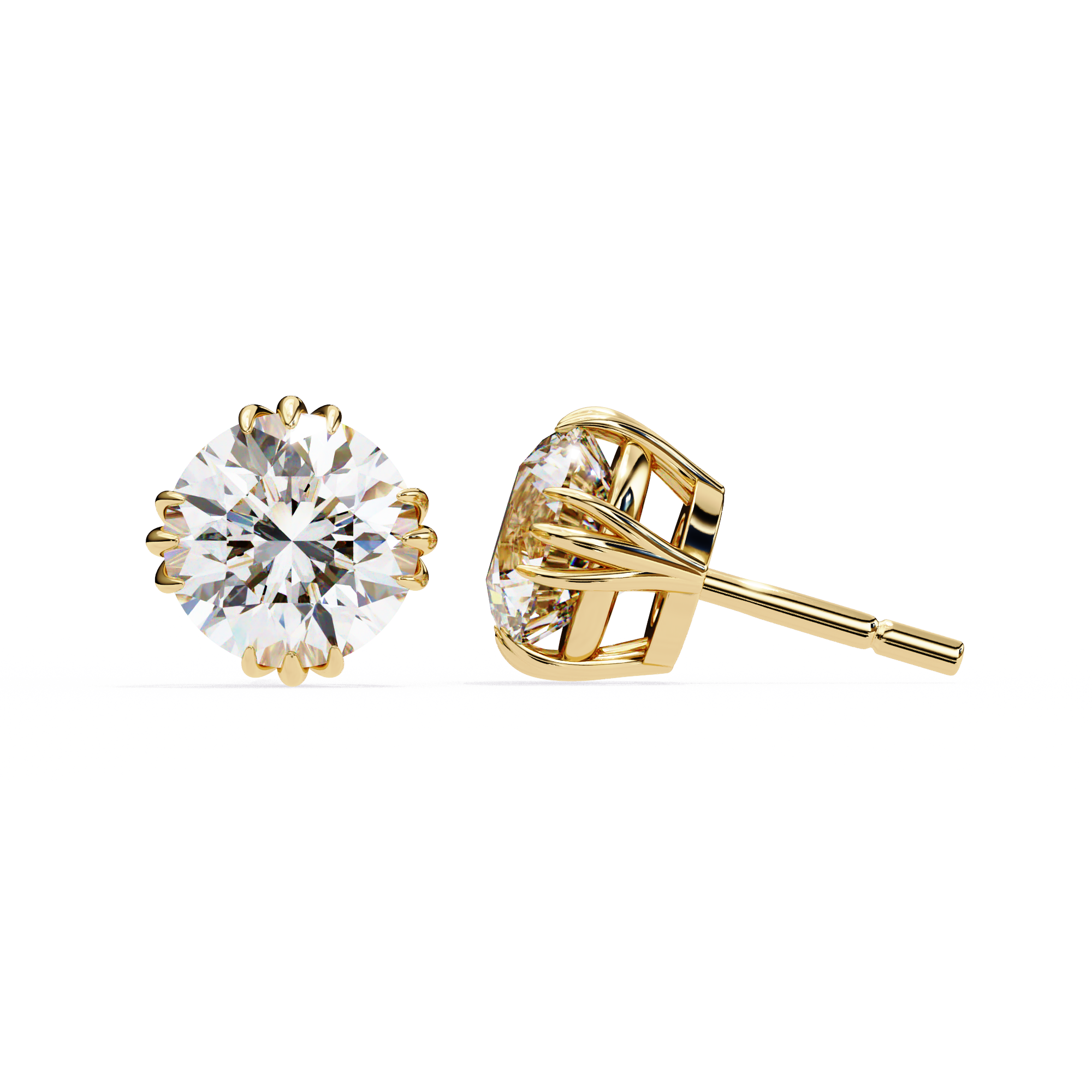 Miracle Solitaire Earring