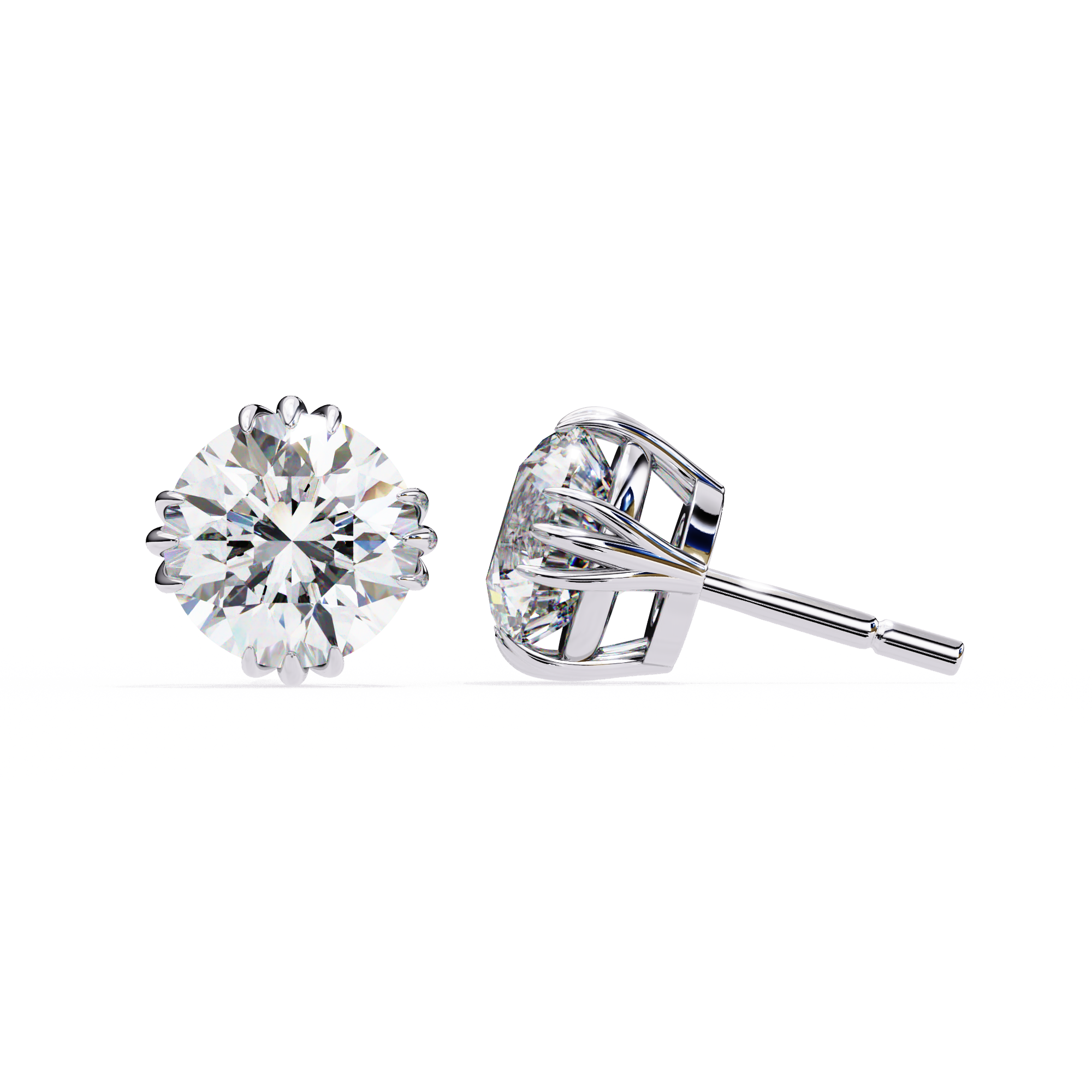 Miracle Solitaire Earring