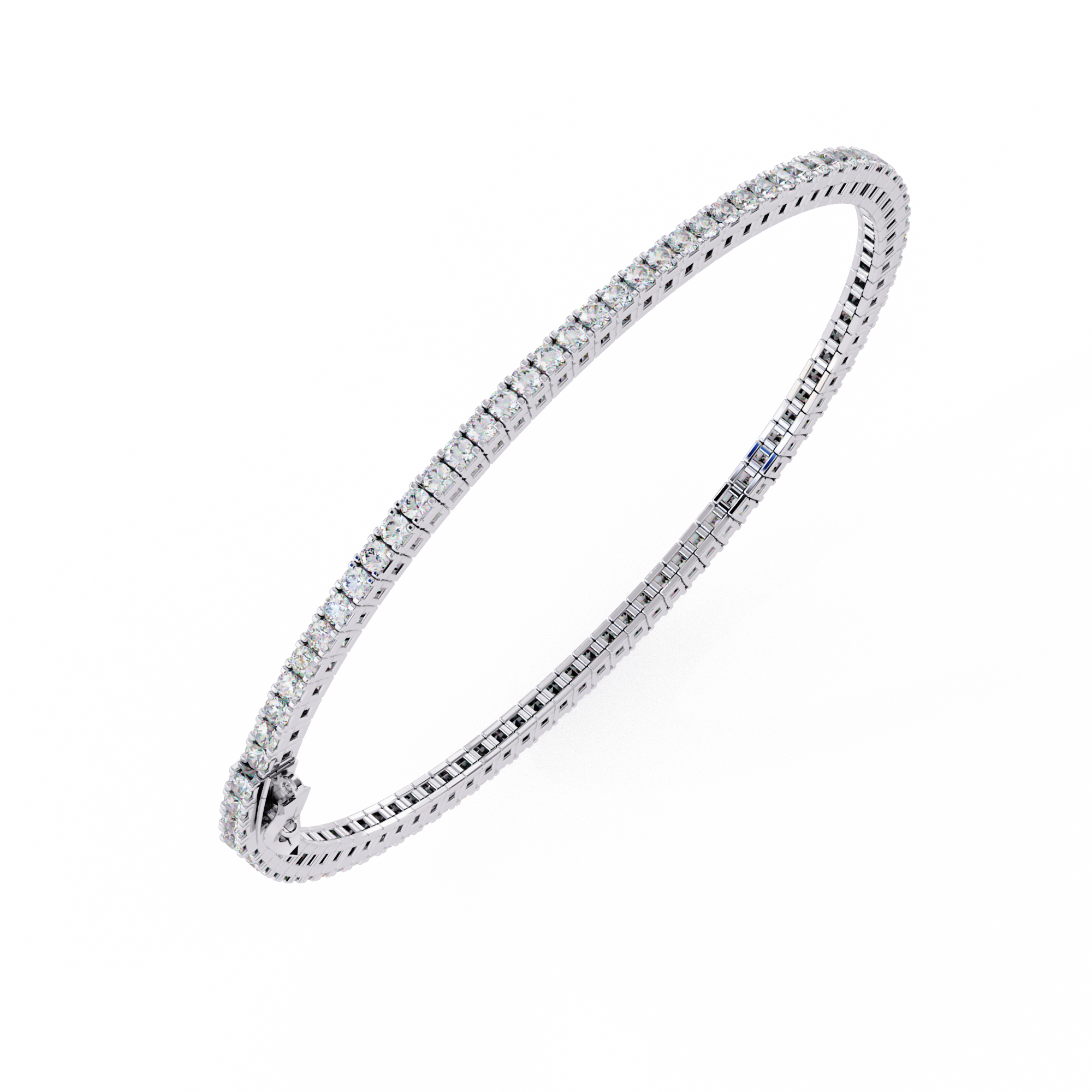 Arielle Diamond Silver Bracelet