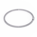 Arielle Diamond Silver Bracelet