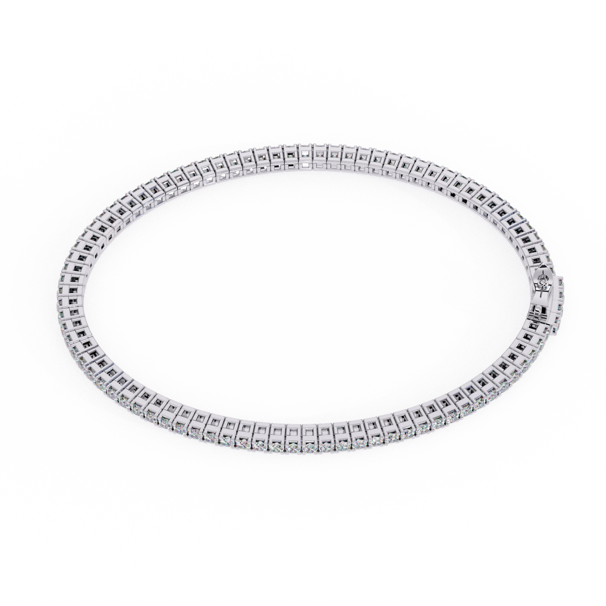 Arielle Diamond Silver Bracelet