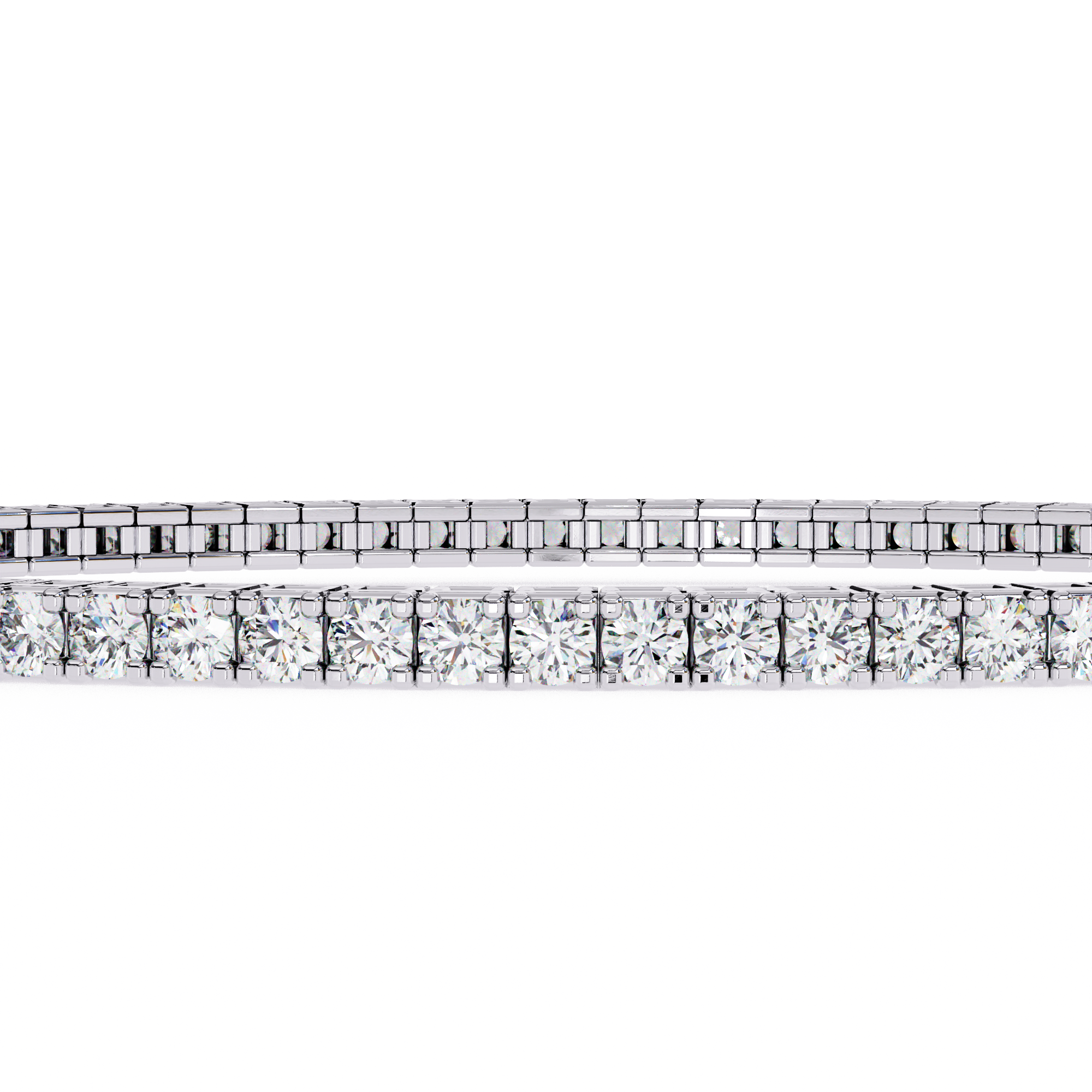 Arielle Diamond Silver Bracelet