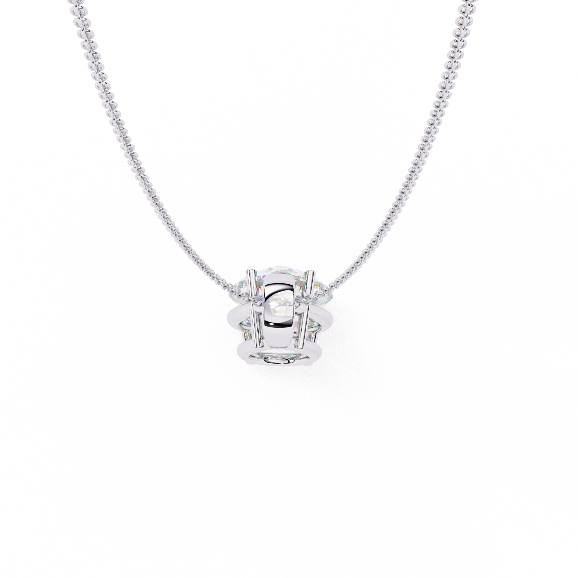 Madeleine Solitaire Pendant